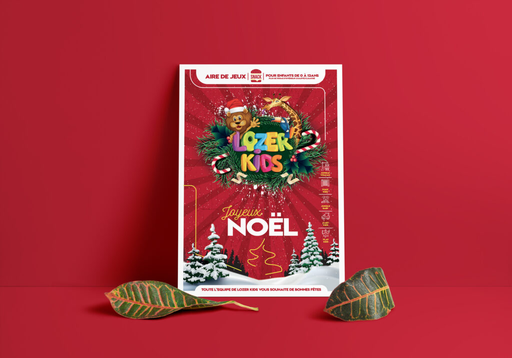 affiche pour Lozèr'Kids, modèle 2