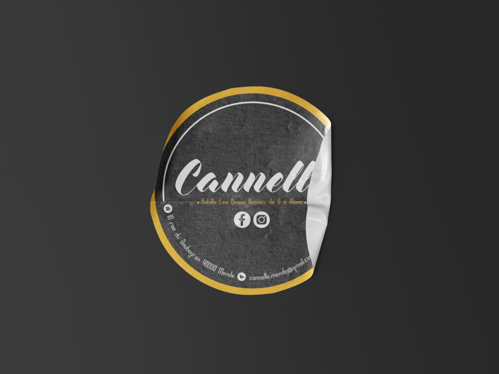 Sticker Cannelle