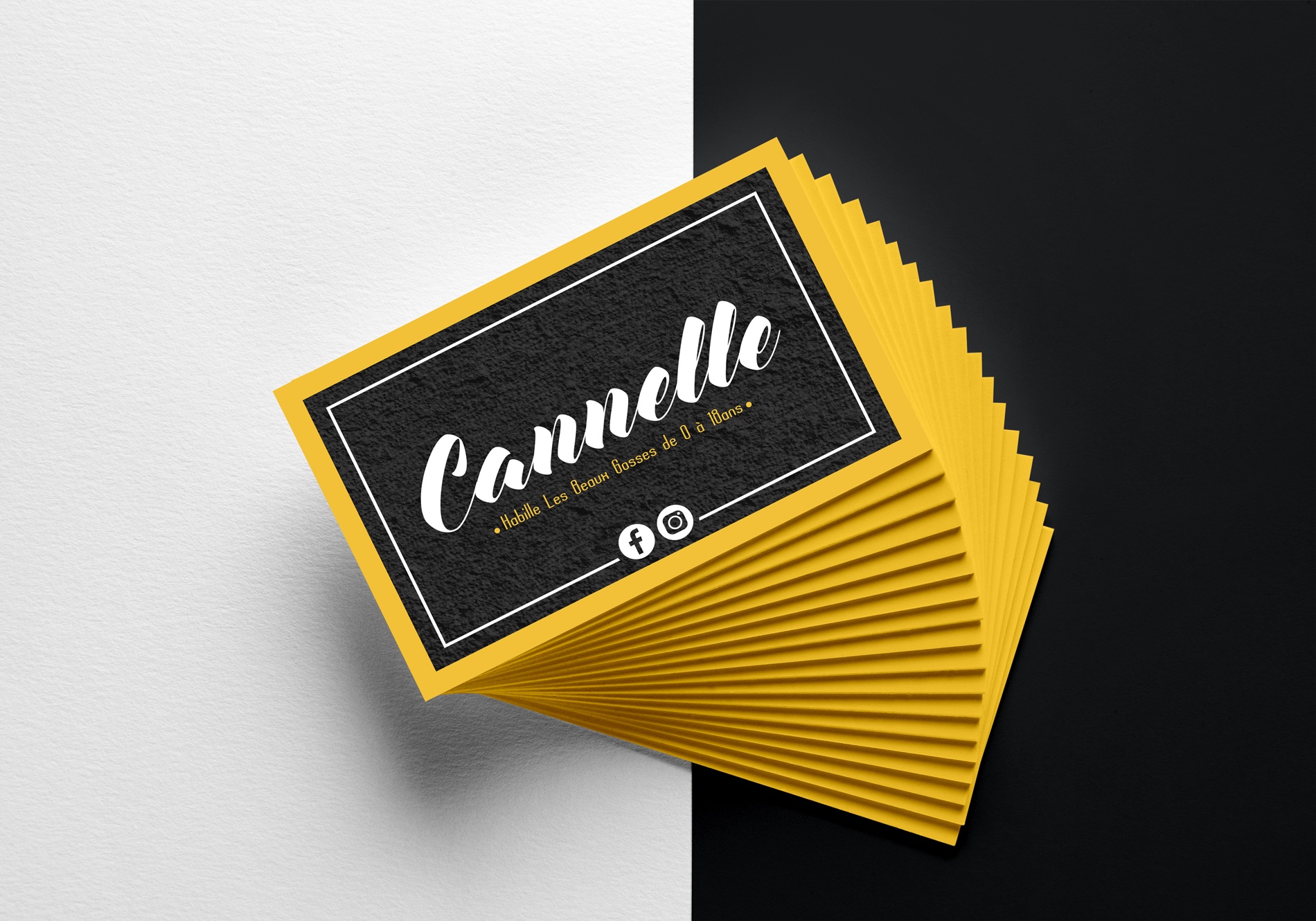 Cartes de visite Cannelle